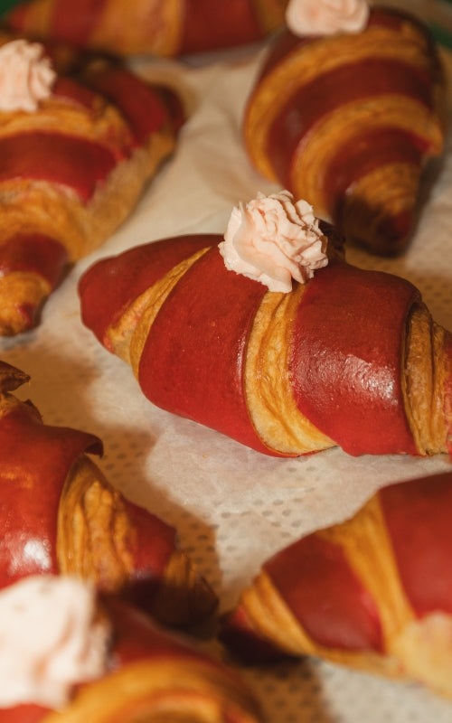 red velvet croissant 